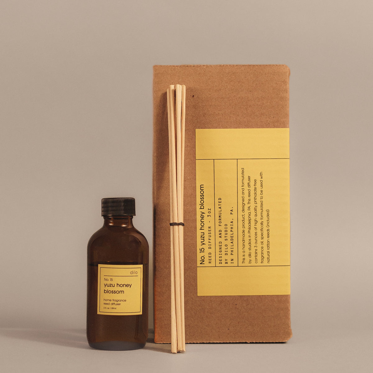 No. 15 - Yuzu Honey Blossom Reed Diffuser – dilo