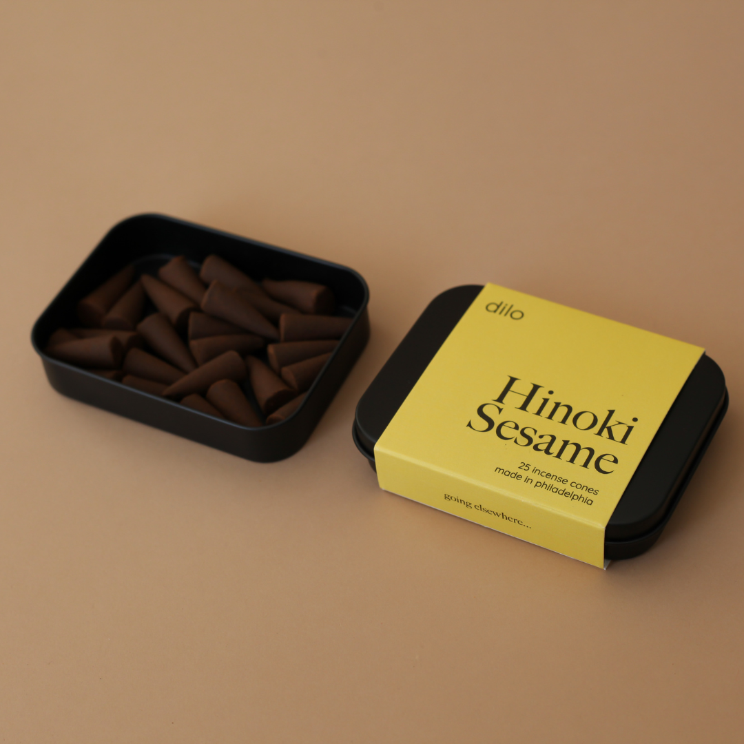 Hinoki Sesame - elsewhere Collection Incense Cones