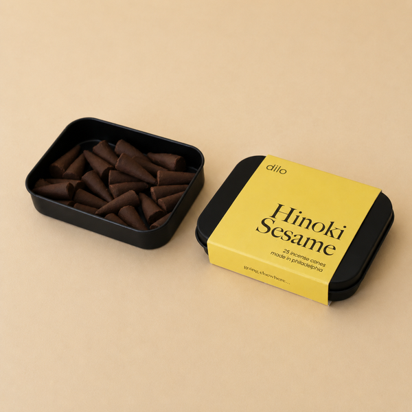 Hinoki Sesame - elsewhere Collection Incense Cones – dilo