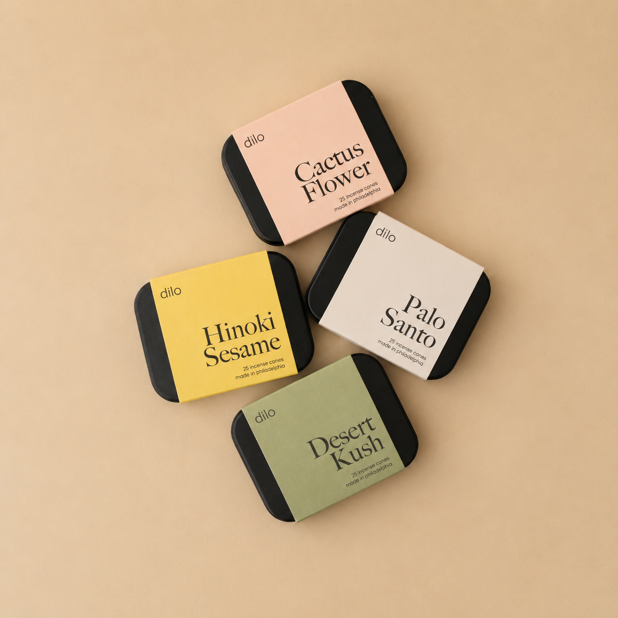 Hinoki Sesame - elsewhere Collection Incense Cones – dilo Hinoki Sesame - elsewhere Collection Incense Cones – dilo