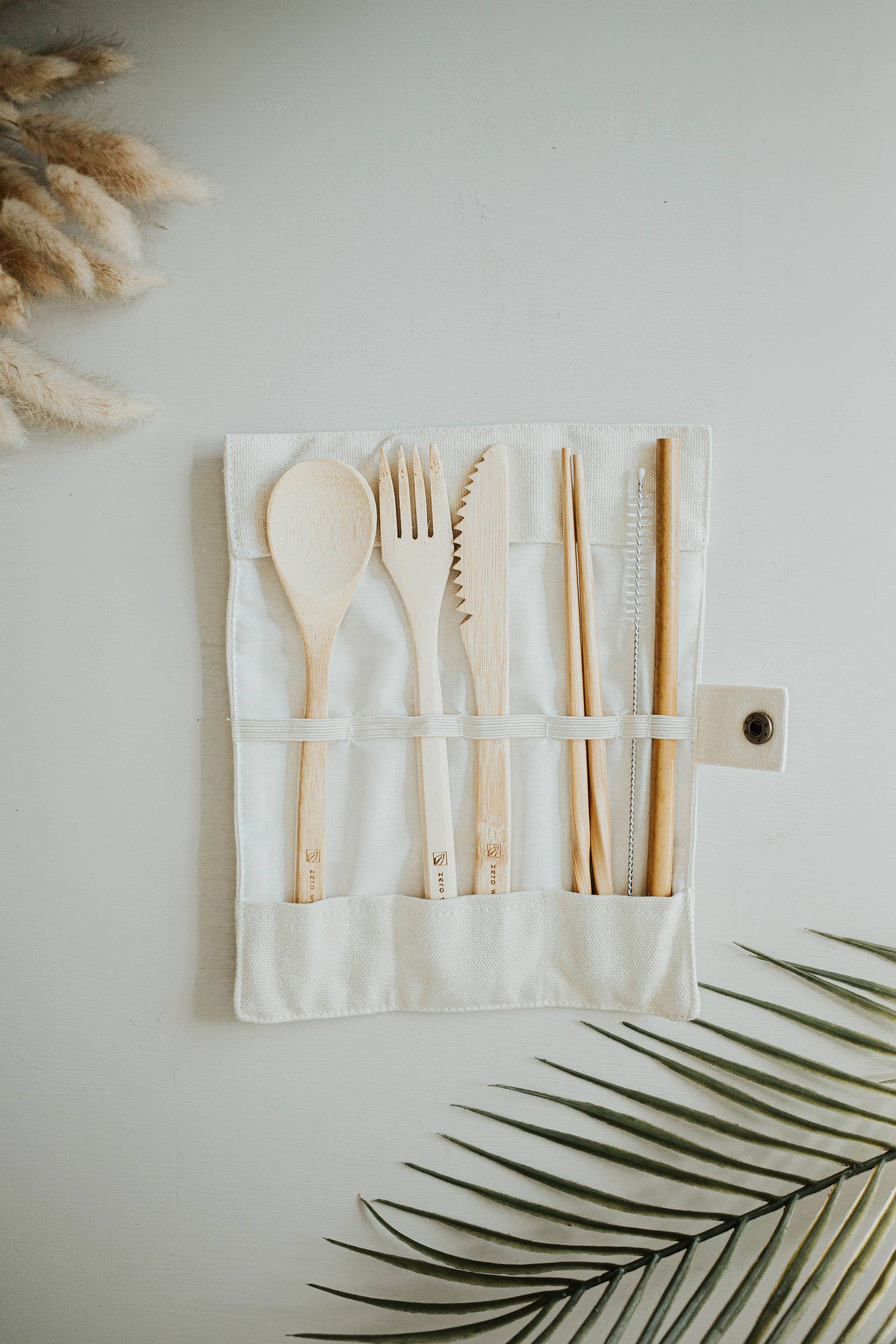 Travel Cutlery Set  Eco-Friendly Bamboo Utensils – Minka